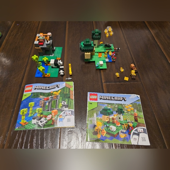 LEGO Minecraft Panda nursery  21158  Bee farm 21165 Retired figures toys movie - Picture 2 of 8